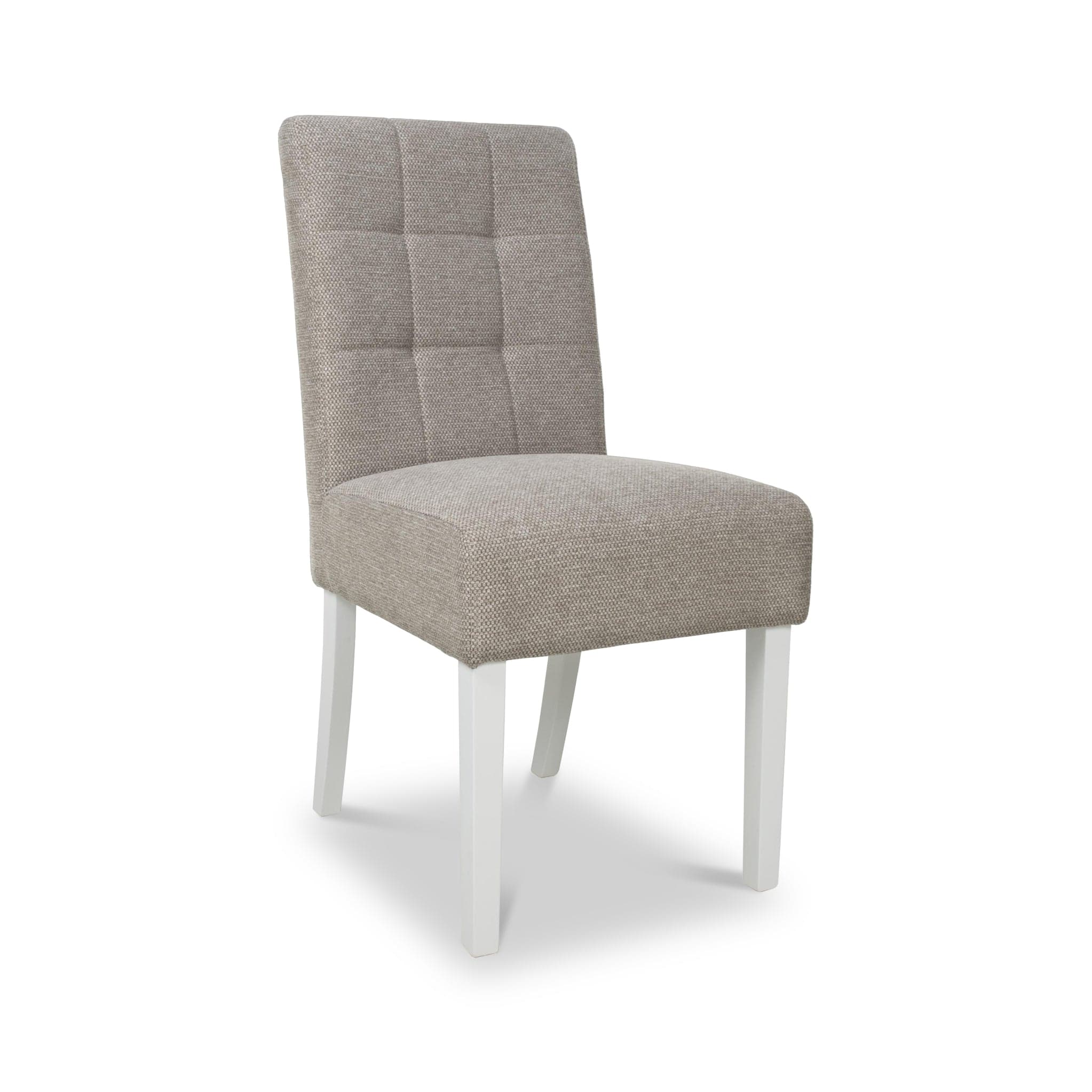 Pryder Weave Dining Chair with White Legs