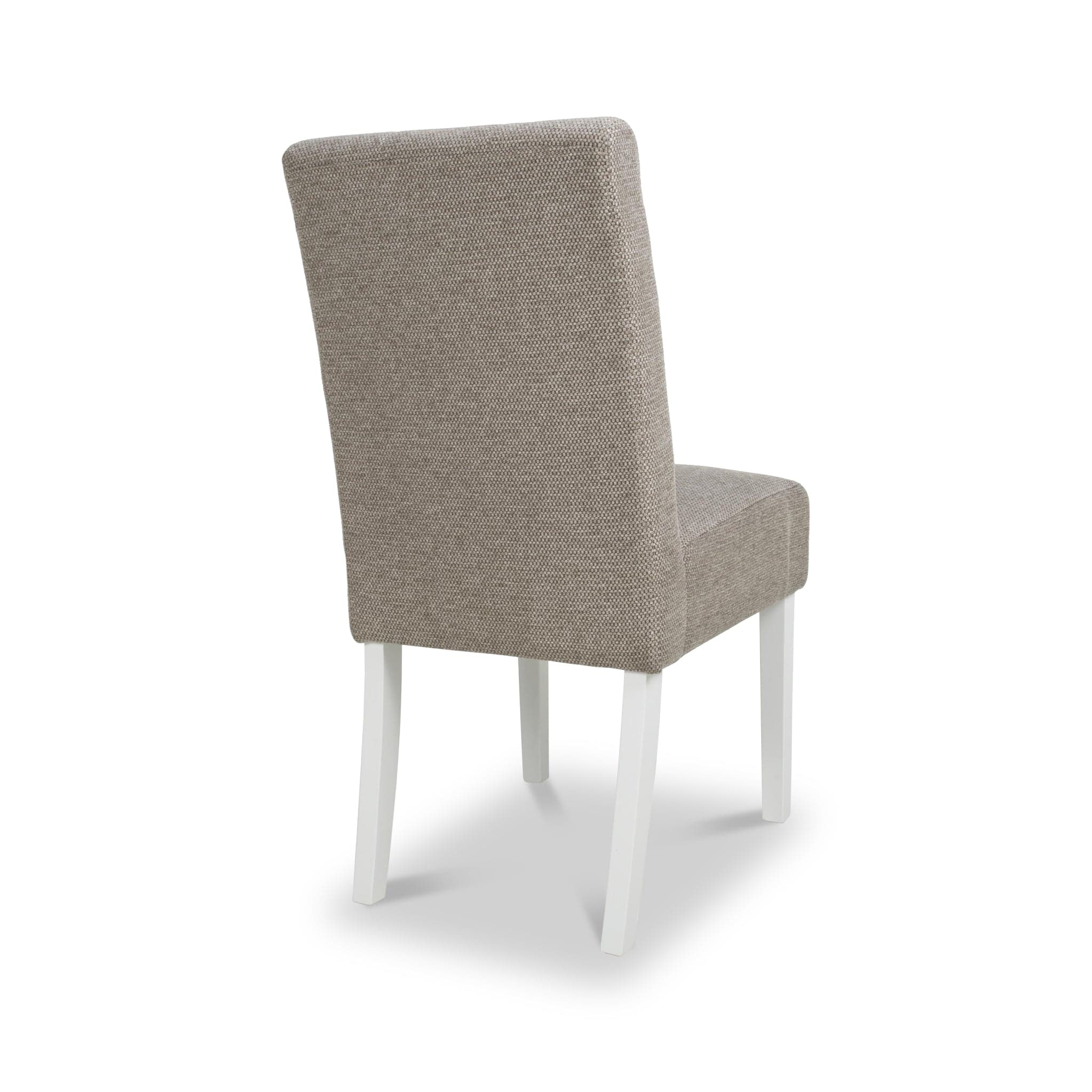 Pryder Weave Dining Chair with White Legs