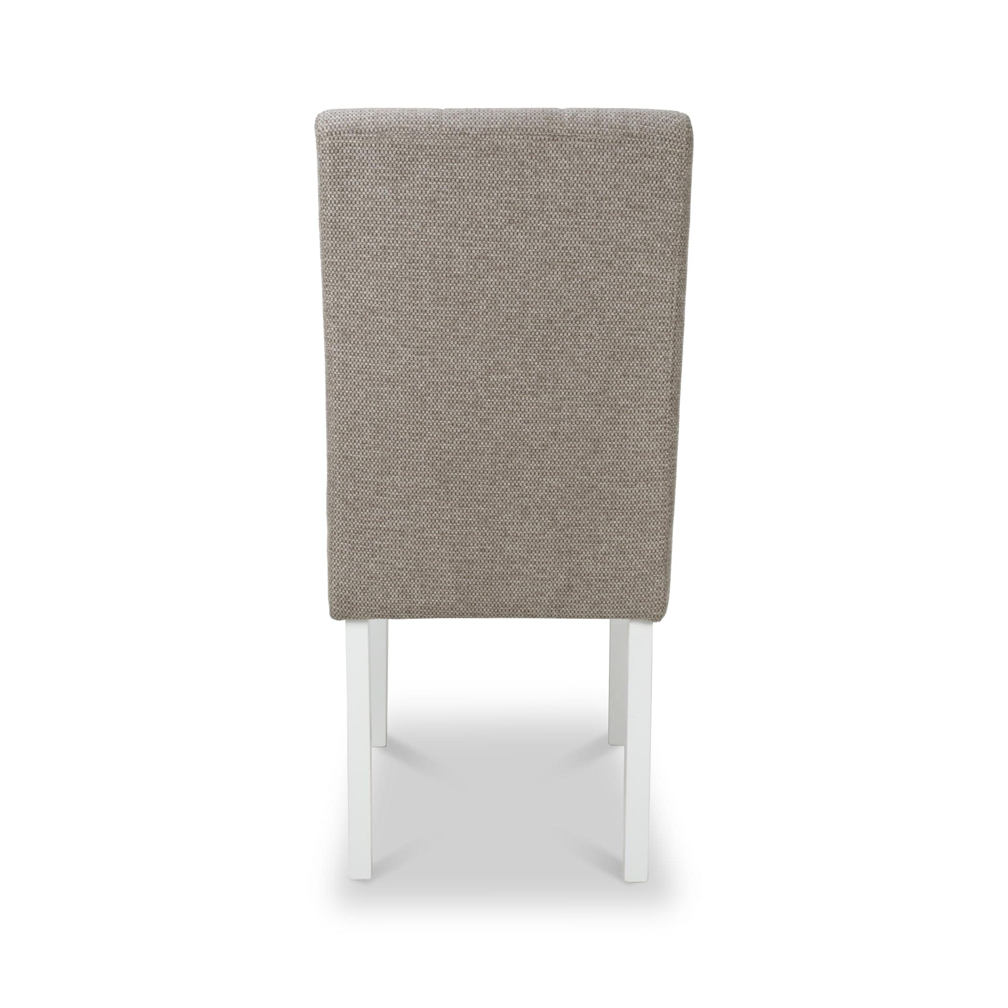 Pryder Weave Dining Chair with White Legs