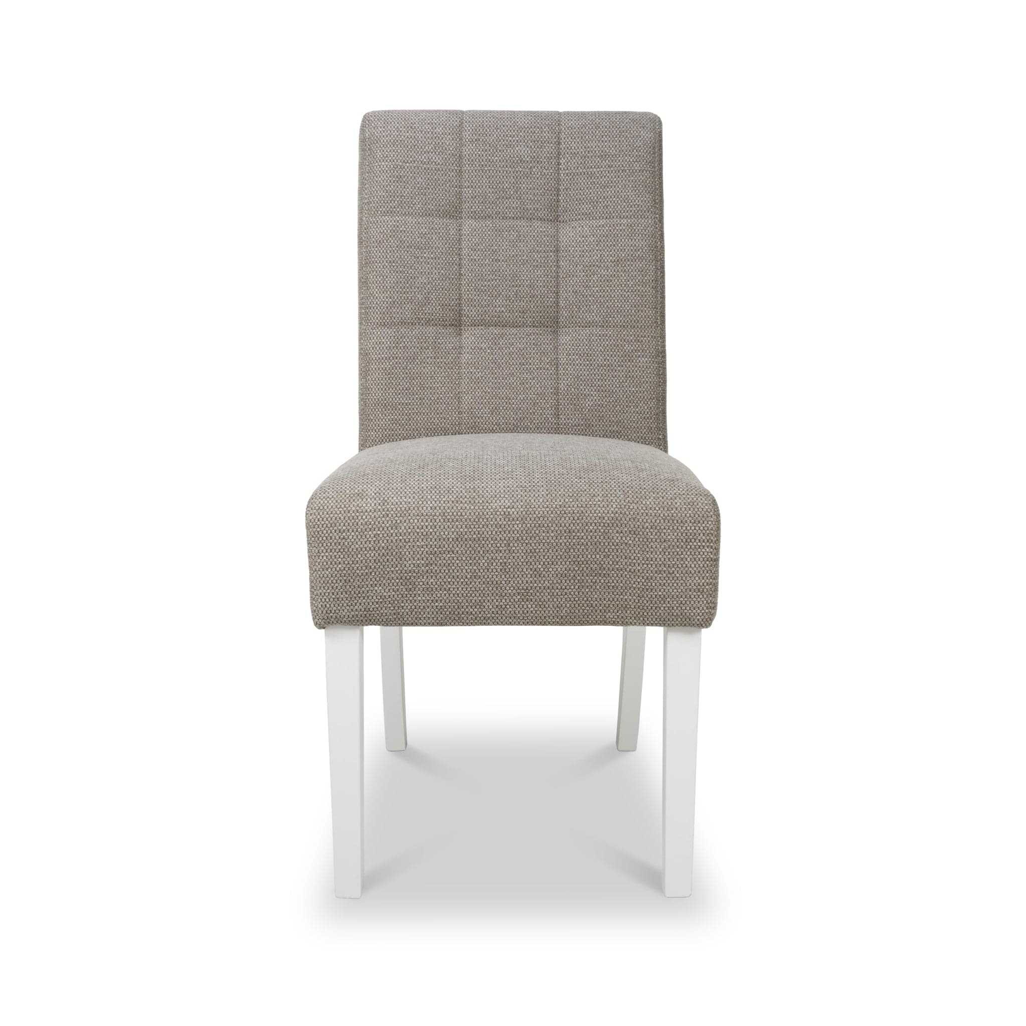 Pryder Weave Dining Chair with White Legs