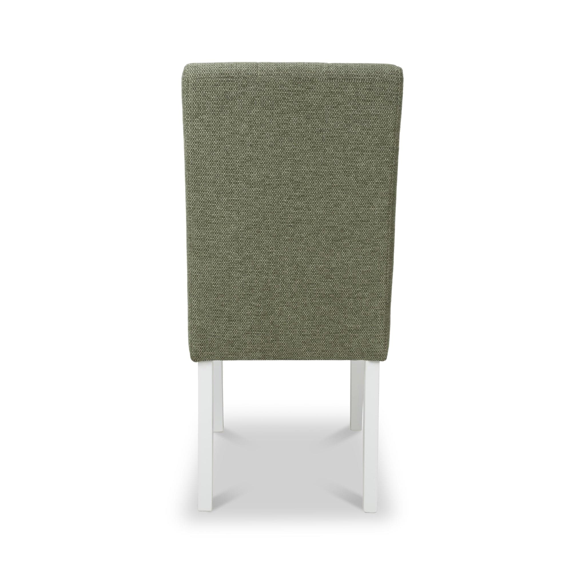 Pryder Weave Dining Chair with White Legs
