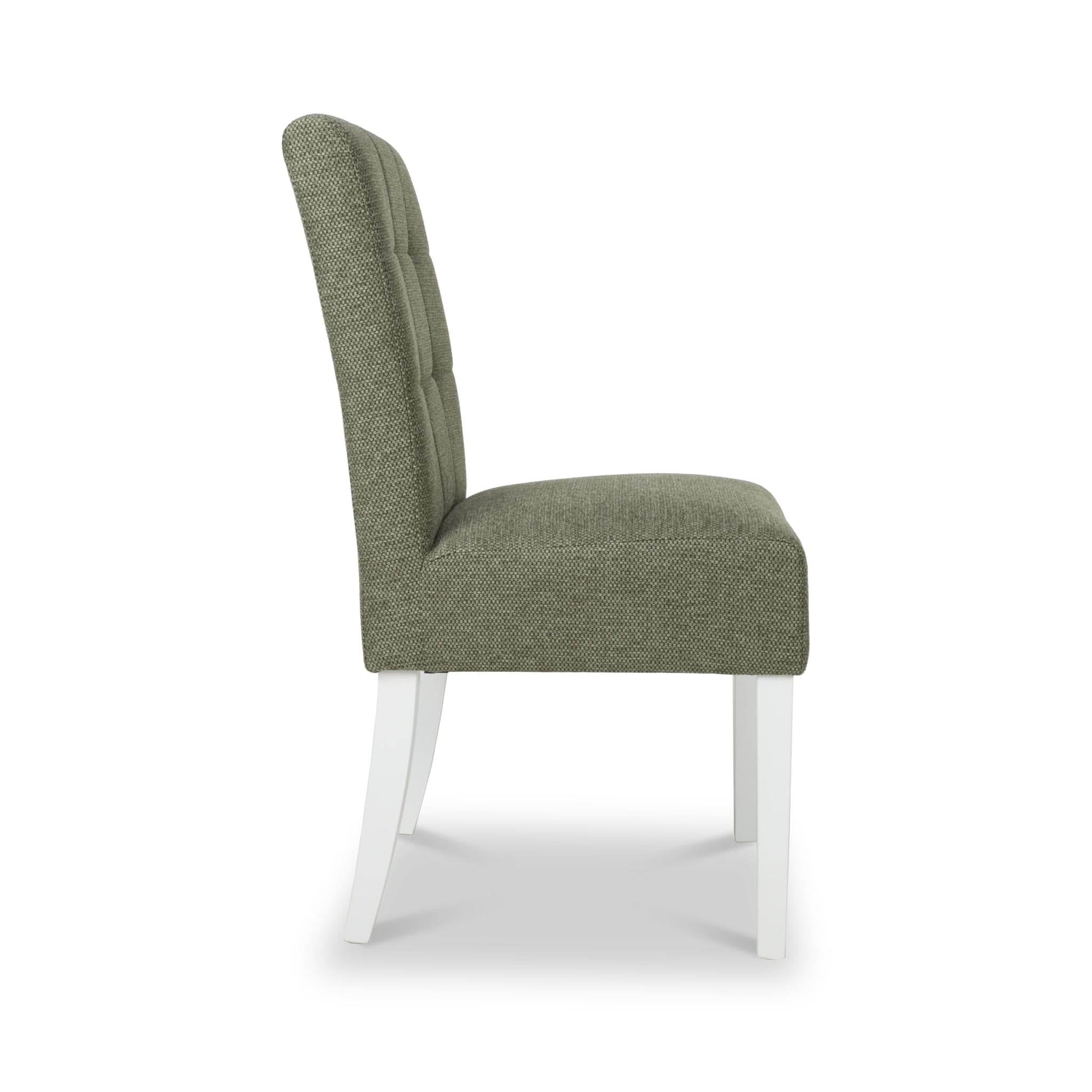 Pryder Weave Dining Chair with White Legs